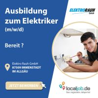 AZUBI zum Elektriker/in (m/w/d) in Immenstadt im Allgäu gesucht! www.localjob.de Bayern - Immenstadt Vorschau