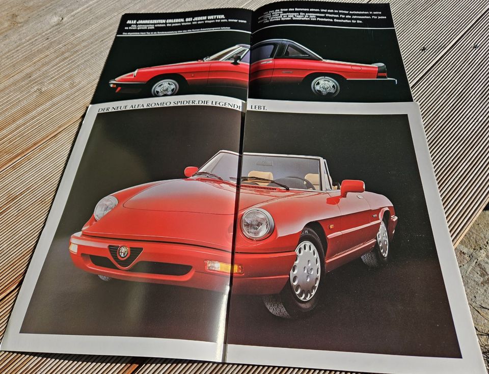 Alfa Romeo Spider Prospekte in Bayern - Augsburg