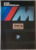 Prospekt BMW 5er E28  M 535i 2/1986 Modelljahr 1987 Nordrhein-Westfalen - Mönchengladbach Vorschau