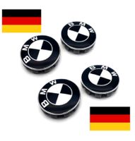 4x BMW Nabendeckel 68mm schwarz weiß Felgenkappen E60 E66 E70 Berlin - Steglitz Vorschau
