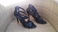 APART Gr. 41 Leder High Heels Sandaletten mit Riemchen braun Brandenburg - Bernau Vorschau