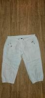 Madonna Damen Hose weiß Gr S 36 Capri Stoffhose Baumwolle Sommer Leipzig - Schönefeld-Abtnaundorf Vorschau