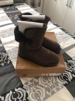 DamenSchuhe Stiefel UGG neu 1x getragen braunGr 40 Leder Lammfell Bayern - Osterhofen Vorschau