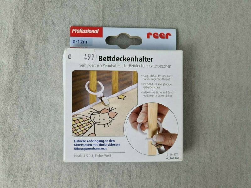 Bettdeckenhalter für Babybettdecken - Firma reer in Niedersachsen -  Braunschweig | Babyausstattung gebraucht kaufen | eBay Kleinanzeigen ist  jetzt Kleinanzeigen