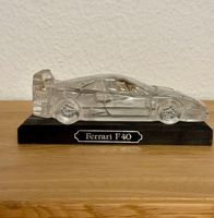 Ferrari F40 als Model, Glas, Kristallglas, Dekoration Sachsen - Borna Vorschau