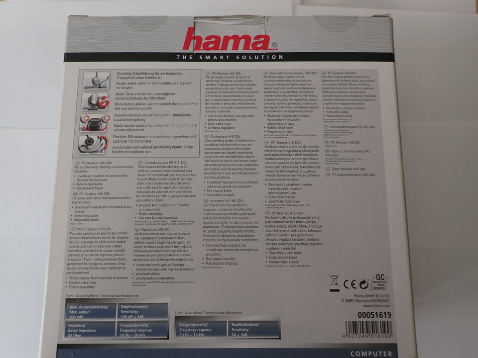 Hama PC-Headset "HS-320" in Herne