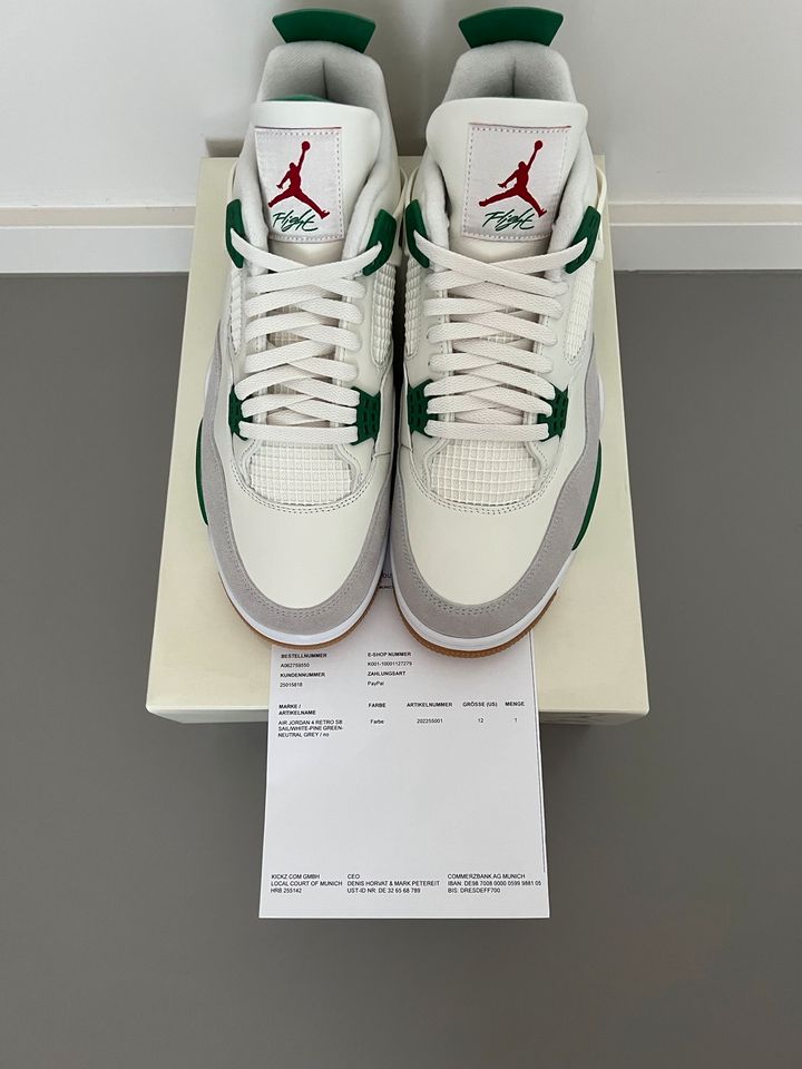 Nike Air Jordan 4 Retro SB Pine Green [37,5 | 47,5] in Berlin