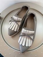 Kennel & Schmenger Slipper grau weiß Gr 6,5 (40) weiße Sohle NEUW Nordrhein-Westfalen - Viersen Vorschau