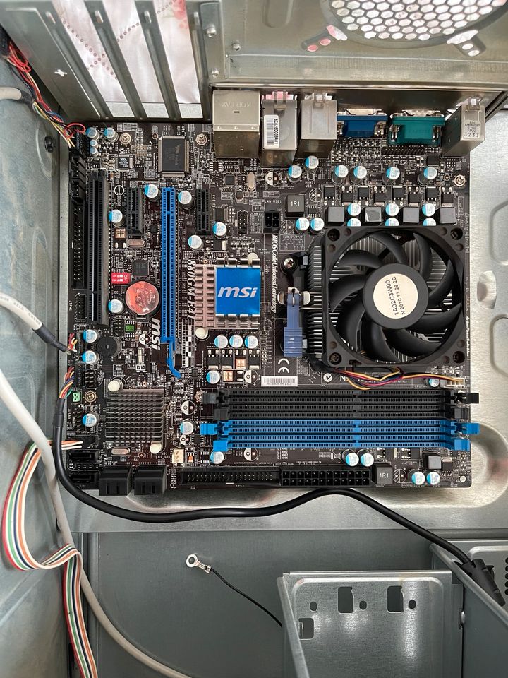 PC Gehäuse, Mainboard, CPU und RAM DDR3 in Ginsheim-Gustavsburg