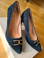 Tamaris Damen Pumps Heart Sole Highheels 39 Navy blau Bayern - Geltendorf Vorschau