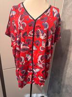 Cecil Shirt Tshirt rot Muster Oversized Look Gr XL Duisburg - Homberg/Ruhrort/Baerl Vorschau