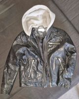 Lederjacke mit Kapuze Gr. 140 Berlin - Tempelhof Vorschau