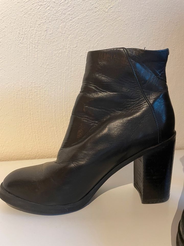 Stiefeletten, Leder, schwarz, Gr. 37, Kultlabel royal republiq in Karlsruhe