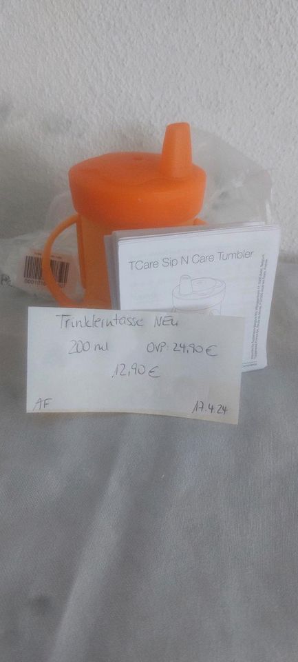 Tupperware Trinklerntasse 200ml neu in Grünberg