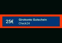 CHECK24 25€ Cashback/Gutschein Girokonto Rheinland-Pfalz - Bernkastel-Kues Vorschau