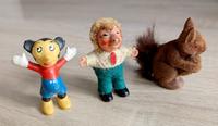 DDR Figuren Maus Mecki Eichhörnchen - 3 Stück Hessen - Riedstadt Vorschau