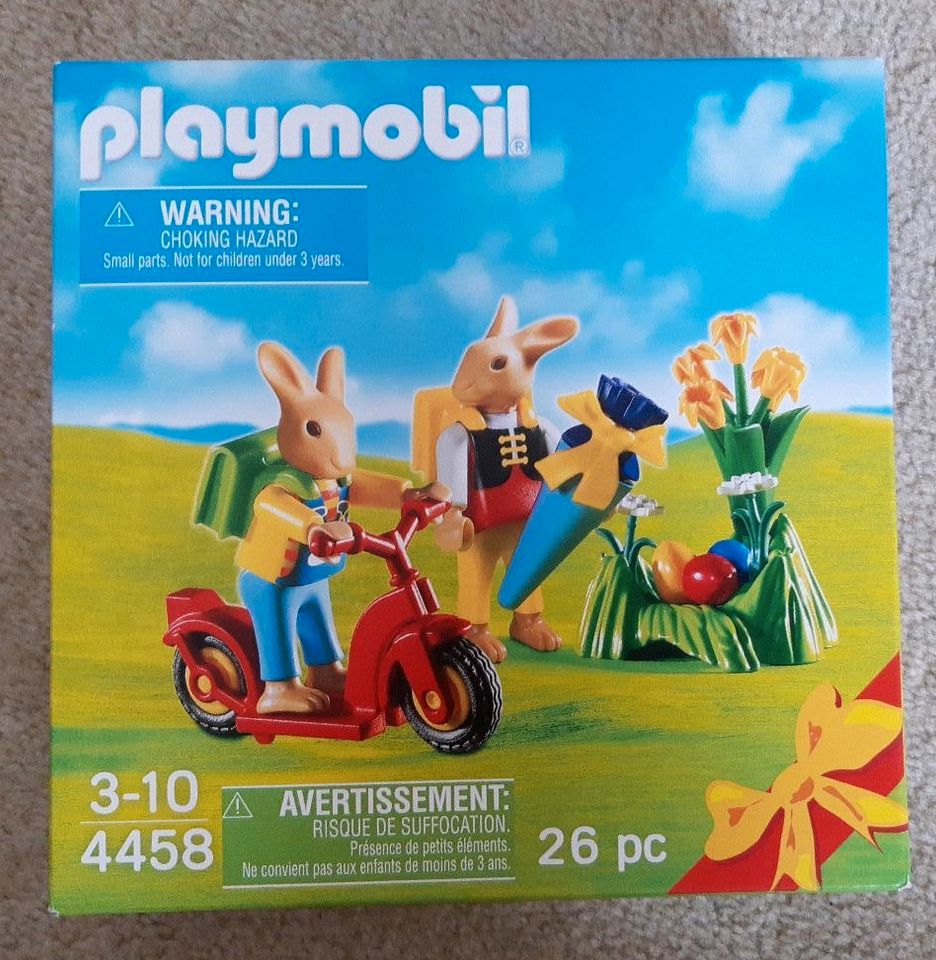 Playmobil Nr. 4458,  Hasenkinder 1. Schultag in Wernigerode