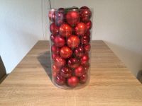 49 Weihnachtskugeln Mix , rot ,glänzend,matt ,transparent  Höhe 6 Essen - Huttrop Vorschau