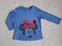 Langarmshirt 98/104, Disney, Minnie Mouse, Pailetten. Biobaumw. Bayern - Wasserburg am Inn Vorschau