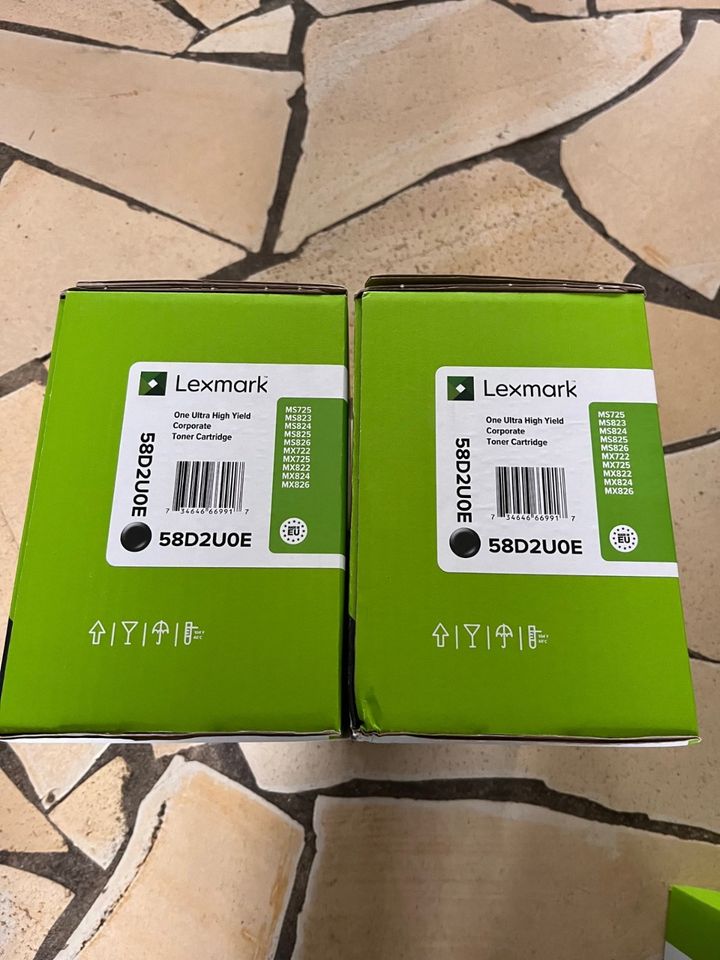 2x Lexmark 58D2U0E neu OVP versiegelt in Stuttgart