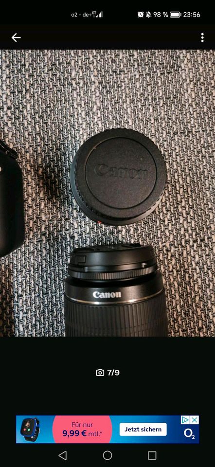 Spiegelreflexkamera Canon EOS 4000D erst 1000 Fotos Geschossen in Schweich