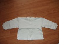 Baby Pullover weiß Gr. 74 Langarm Niedersachsen - Cappeln (Oldenburg) Vorschau