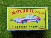 0026 Matchbox Series No 32 - E Type Jaguar Karton nicht Original Bayern - Altenkunstadt Vorschau