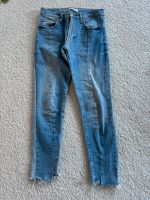 Jeans ZARA Woman Premium Used Look Gr 34 knöchellang Bayern - Erlangen Vorschau