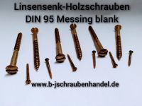 Linsensenk-Holzschrauben mit Schlitz DIN 95 Messing 3,5-5,0 Bielefeld - Sennestadt Vorschau