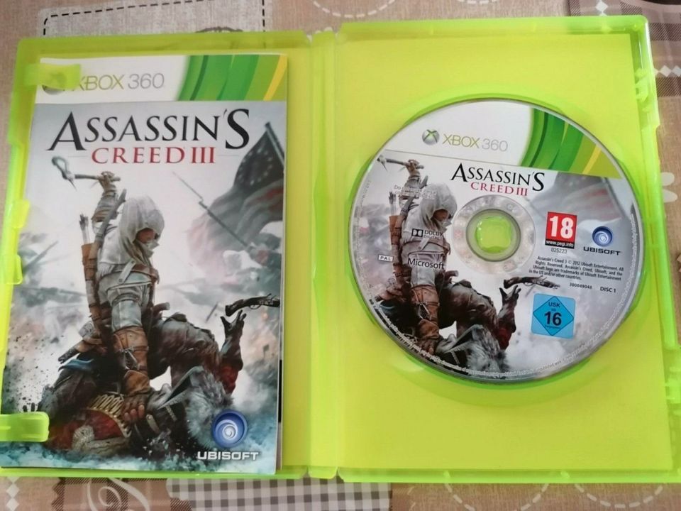 Assasin's Creed 3 Deutsch XBOX 360 xbox x in Speyer