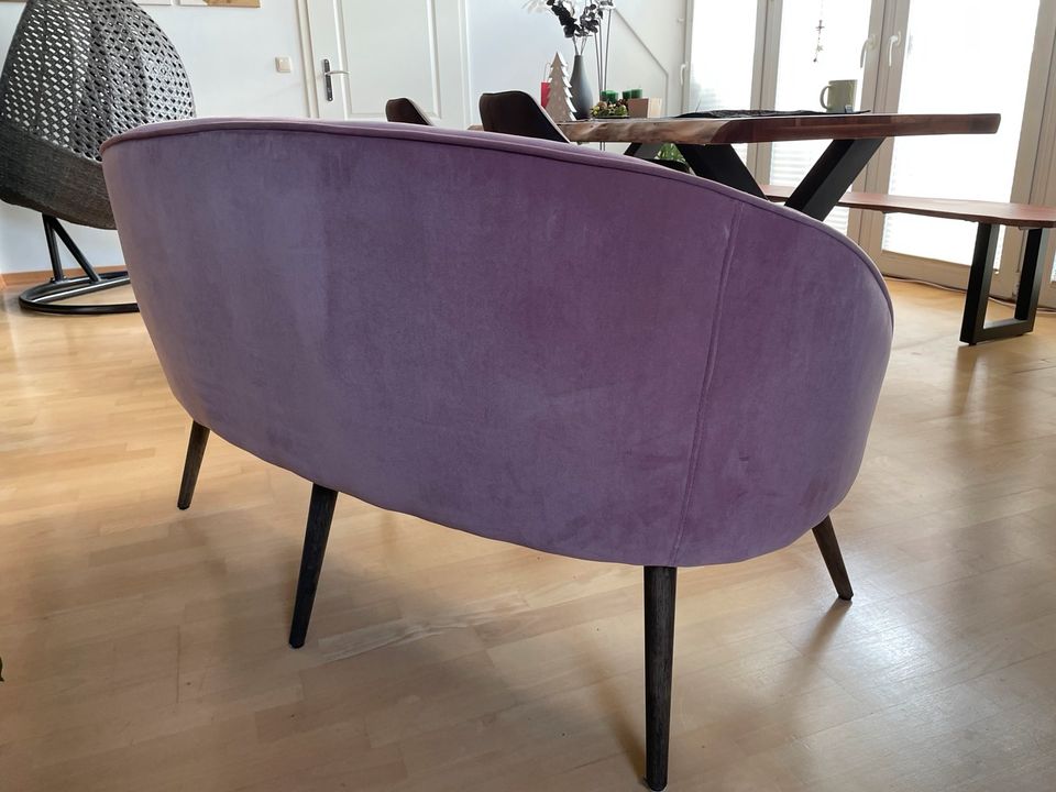 Samt-Sofa Safir (2-Sitzer) in München