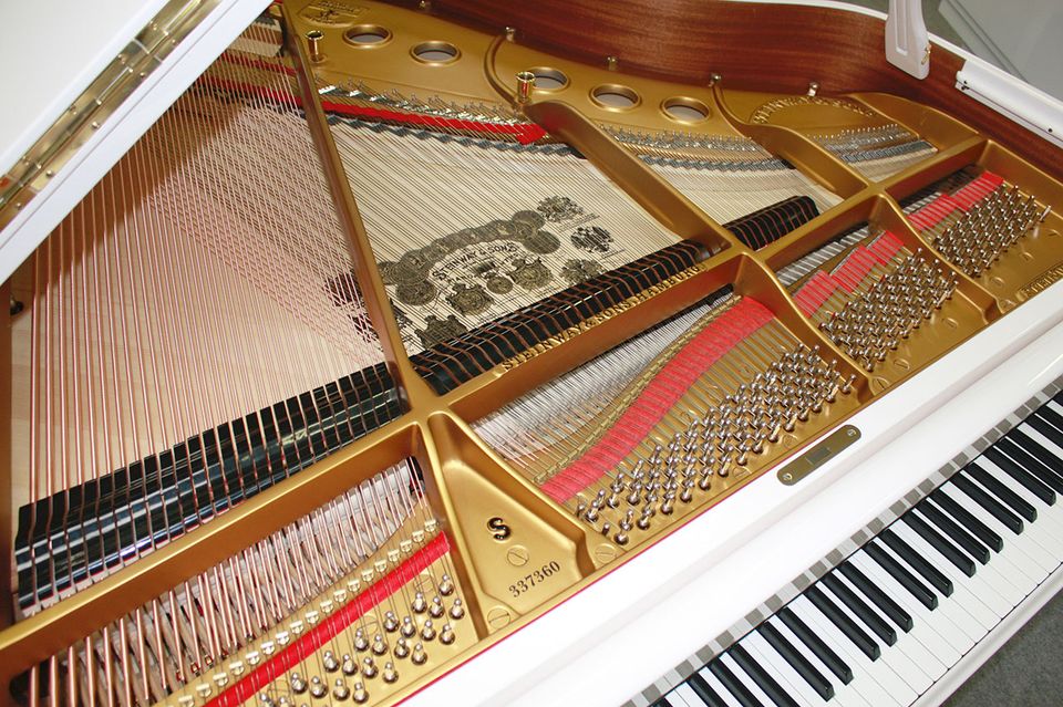 Flügel Klavier Steinway & Sons S-155 weiß poliert, 5 J. Garantie in Egestorf