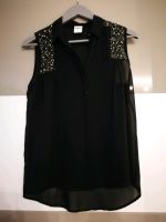 Bluse, schwarz, Vero Moda, S, Glitzer, Pailletten, Perlen Bayern - Karlstadt Vorschau