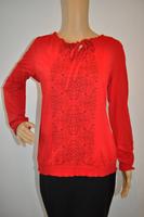 Sheego Damen Langarmshirt rot NEU Gr. 40 Tunika Nordrhein-Westfalen - Hamm Vorschau