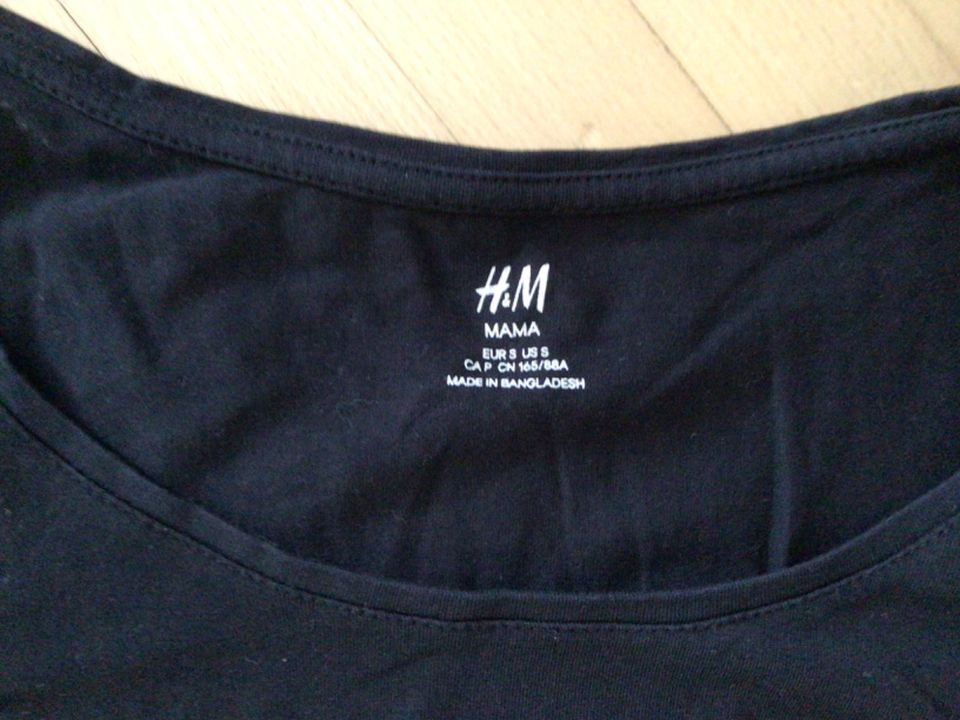 H&M Umstandsshirt Schwangerschaft Shirt 3/4 Arm Gr. S in Bad Berka