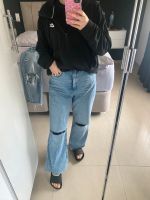 Gina tricot jeans highwaist blaue jeans gr40, lockere Hose Bayern - Neu Ulm Vorschau