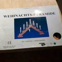 Weihnachts- Pyramide mit 7 Kerzen Niedersachsen - Hemmoor Vorschau