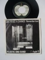 PLASTIC ONO BAND, Give peace a chance/Remember love, Single Vinyl Nordfriesland - Niebüll Vorschau