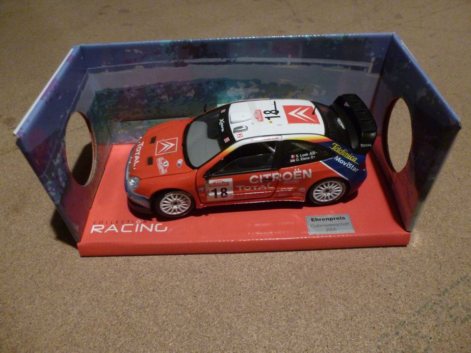 Rallye Modellauto 1:18 Citroen San Remo 2003 Loeb in Ruhstorf an der Rott