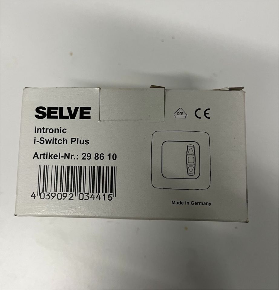 SELVE intronic I-switch Plus Rolladenschalter NEU in Ummanz