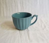 H&M Home TASSE Porzellan geriffelt grau-blau große MUG Rillen München - Sendling Vorschau