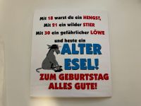 T-Shirt Alles Gute zum Geburtstag Alter Esel, Größe XL Niedersachsen - Dransfeld Vorschau