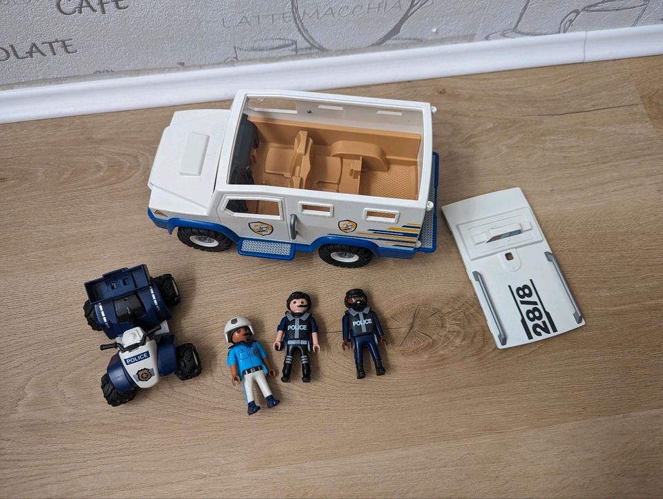 Playmobil Polizei Auto und Polizei Quad in Sehnde