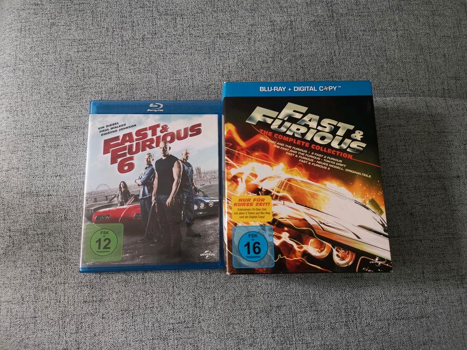 The Fast and the Furious 1-6 Blu-ray Action in Neu Ulm