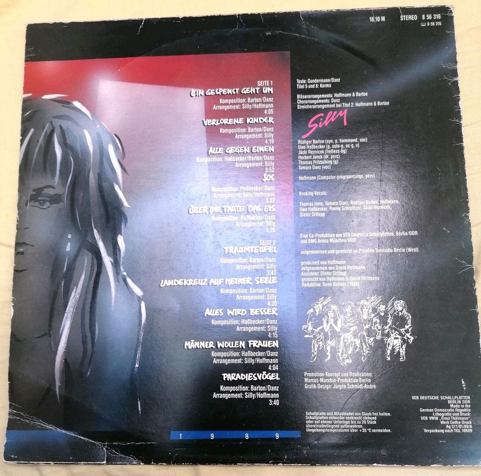 Silly Februar Amiga LP Vinyl Schallplatte in Parkstetten
