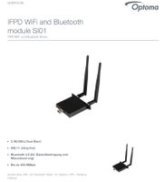 Optoma SI01 Kombiniertes WiFi und Bluetooth Modul Wifi Module Bayern - Lohr (Main) Vorschau