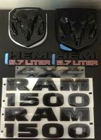 Dodge Ram 13-18 original Mopar Emblem Set Black Edition Thüringen - Erfurt Vorschau