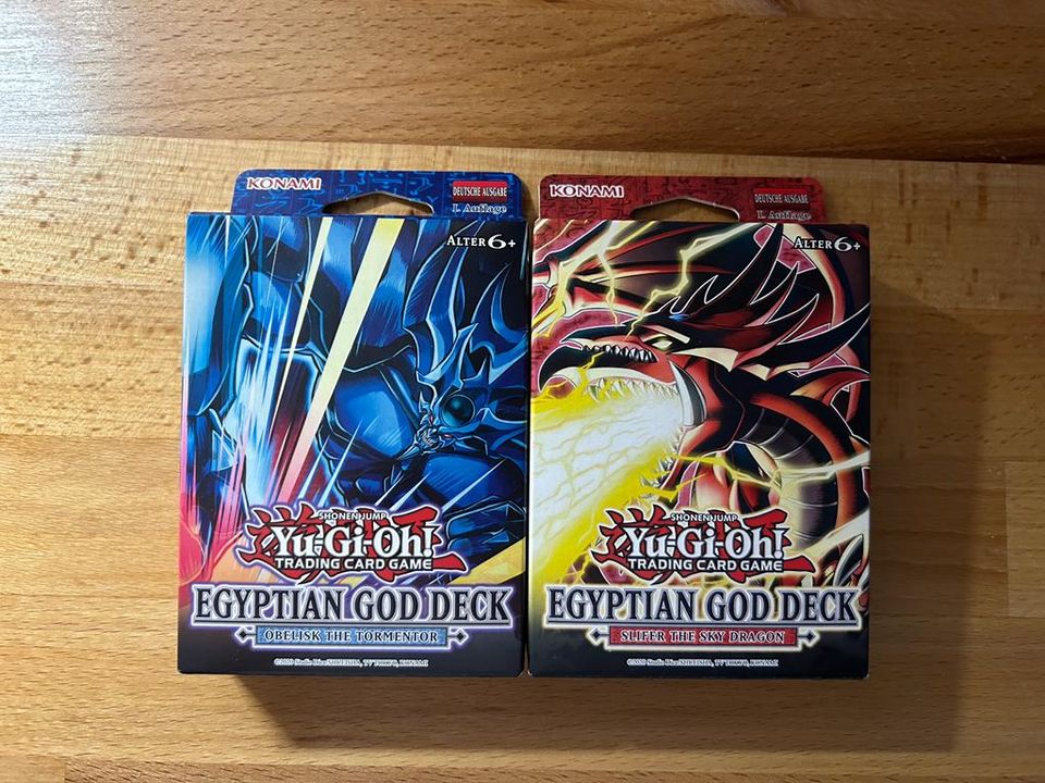 Yugioh Egyptian God Structure Decks deutsch 1. Auflage in Immenstadt