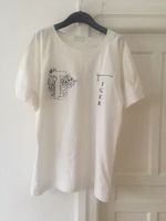 T-Shirt Long-Motiv Shirt Damen Gr.XL wie NEU weiß dickerer Stoff Wandsbek - Hamburg Volksdorf Vorschau