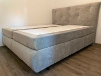 Boxspringbett 180x200 grau neuwertig Sachsen - Markkleeberg Vorschau